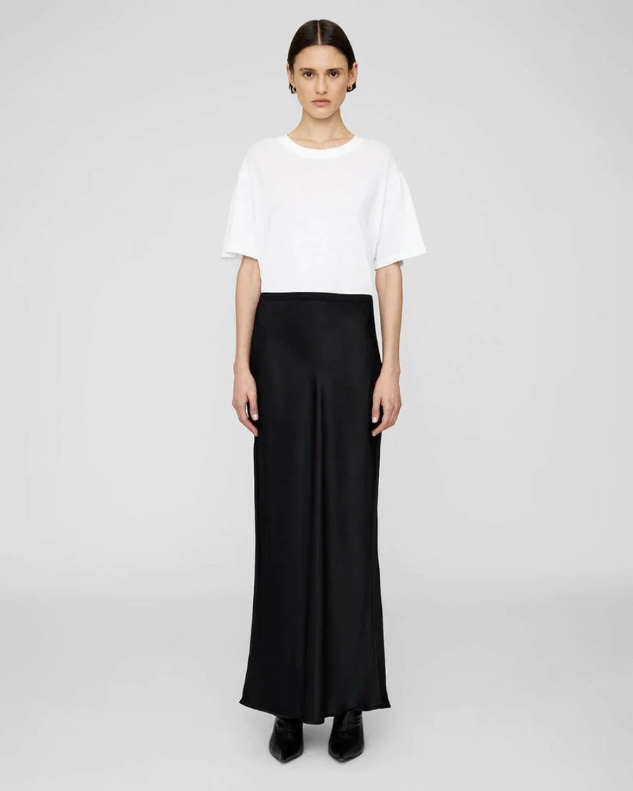 Bar Silk Maxi Skirt