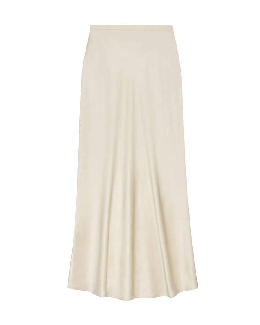 Bar Silk Skirt Sand