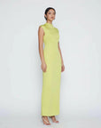 anna quan estella dress yellow side