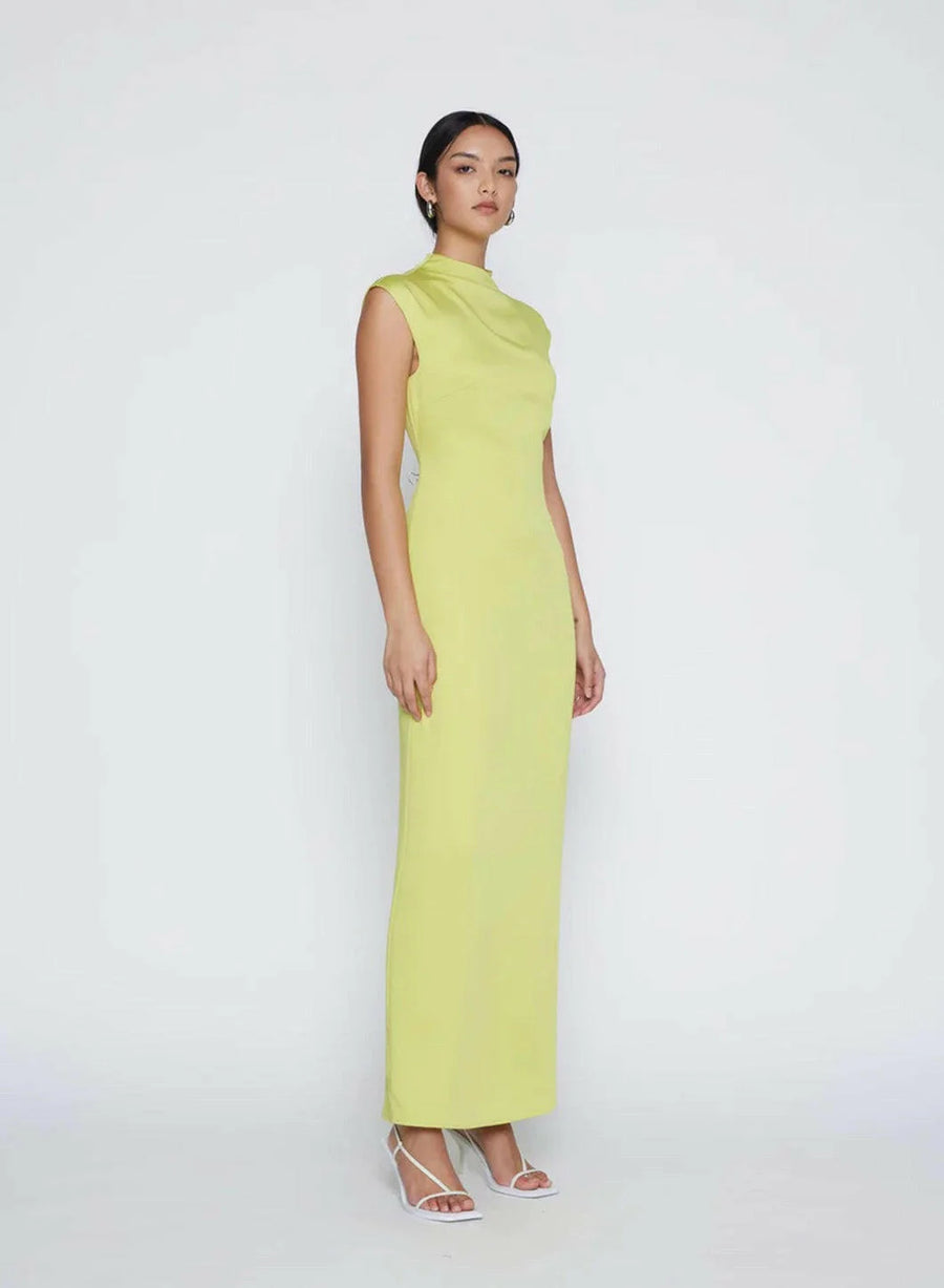 anna quan estella dress yellow side