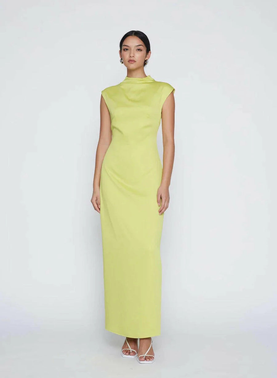 anna quan estella dress yellow front