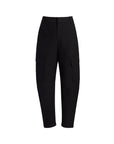 another tomorrow Curved Cargo Pant black