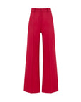 another tomorrow wide leg suit pant ruby red