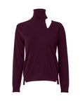 arch4 oyster sweater berry purple front