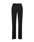 argent Straight Leg Trouser in Seasonless Wool Black