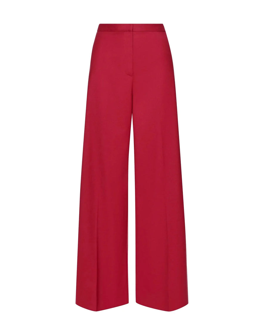 argent jones trouser carmine red