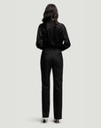 argent Tuxedo Trouser black on figure back