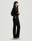 argent Tuxedo Trouser black on figure side