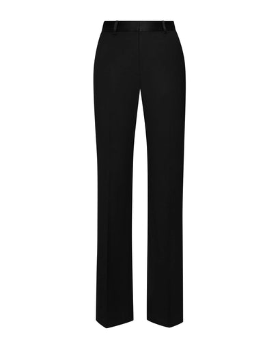 argent Tuxedo Trouser black