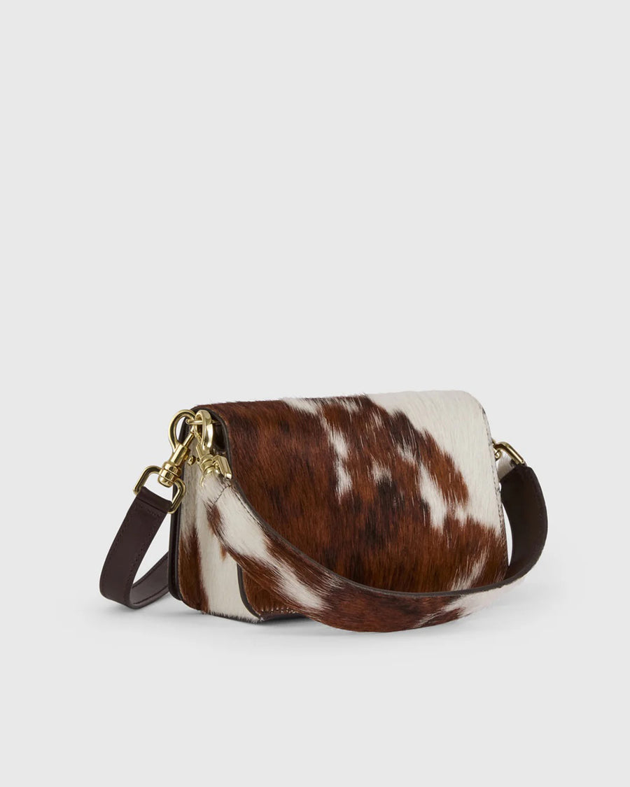 atp atelier Corsina Shoulder Bag cow print