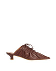 by malene birger Masey Mule Dark Mahogany brown