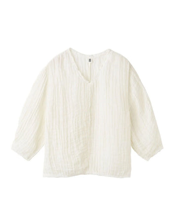 Mikala Organic Linen Blouse