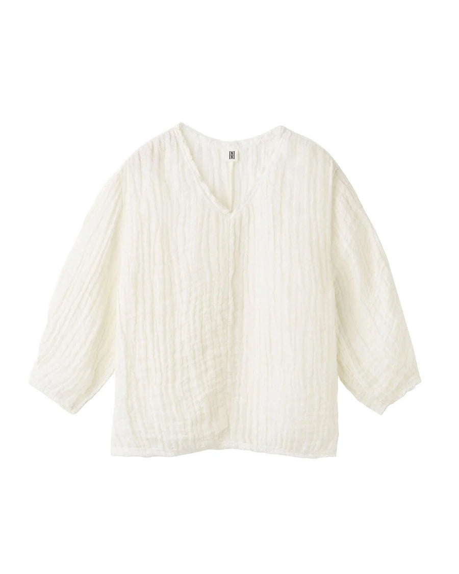 Mikala Organic Linen Blouse