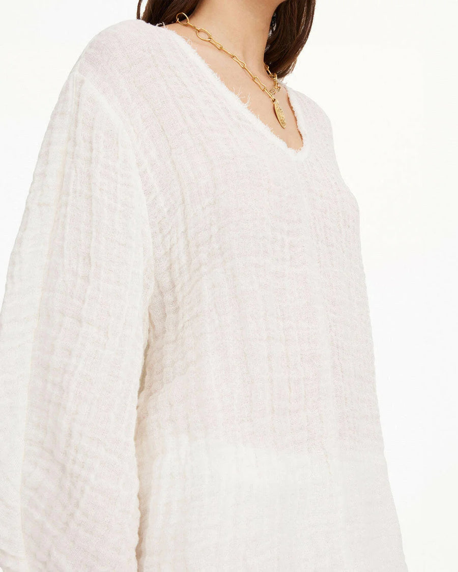 Mikala Organic Linen Blouse