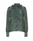 cara cara chili shirt abstract dot green turtledove