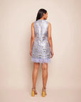 cara cara paige dress arcada light blue on figure back