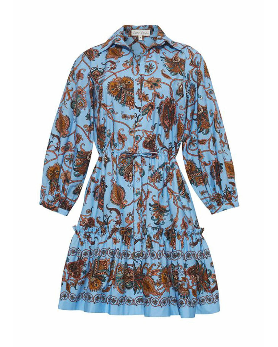 cara cara robin dress marcel blue floral