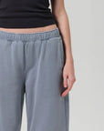 citizens of humanity miro sweatpants hematite on figure front