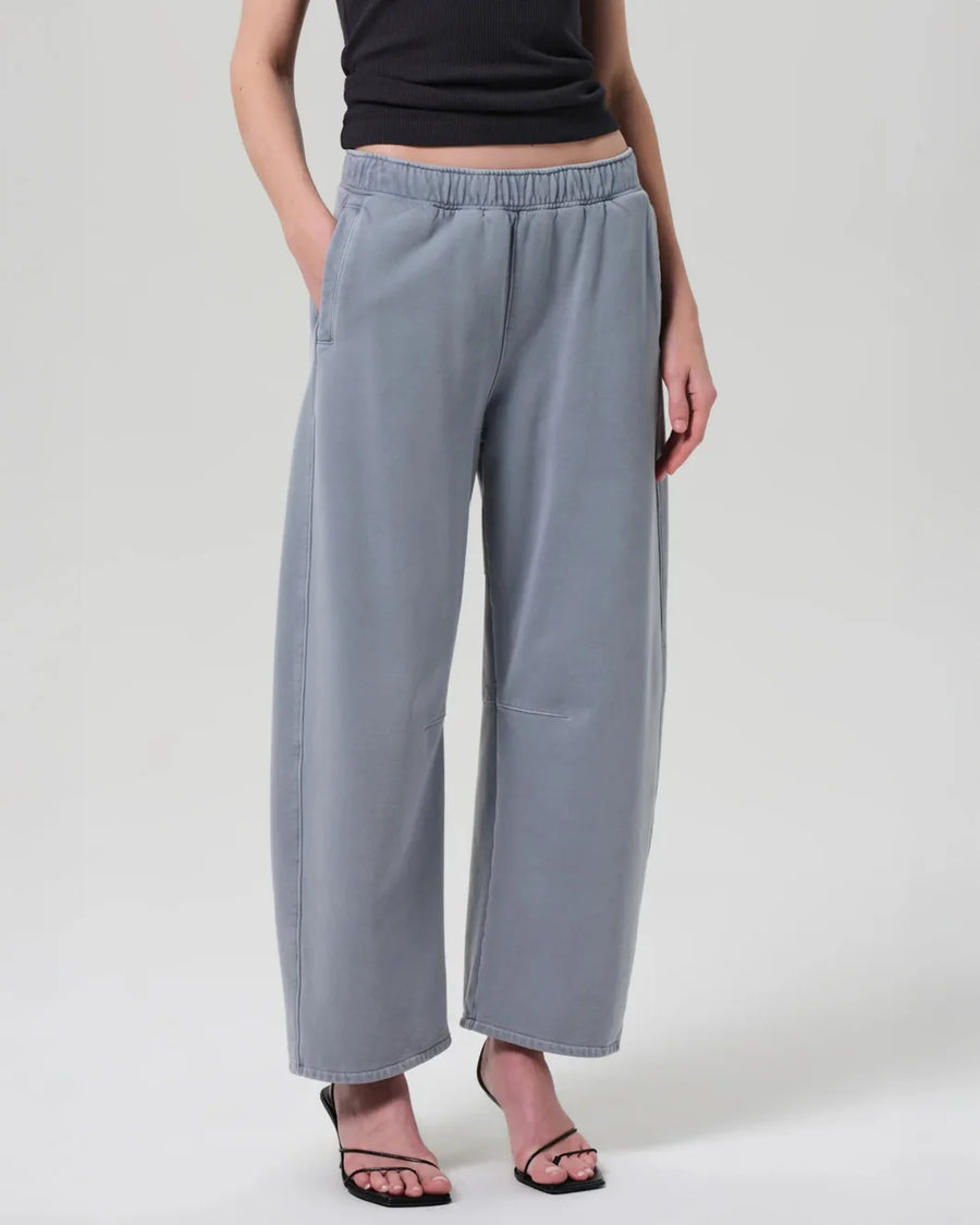 citizens of humanity miro sweatpants hematite on figure front