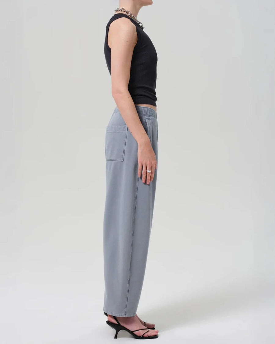 citizens of humanity miro sweatpants hematite on figure side