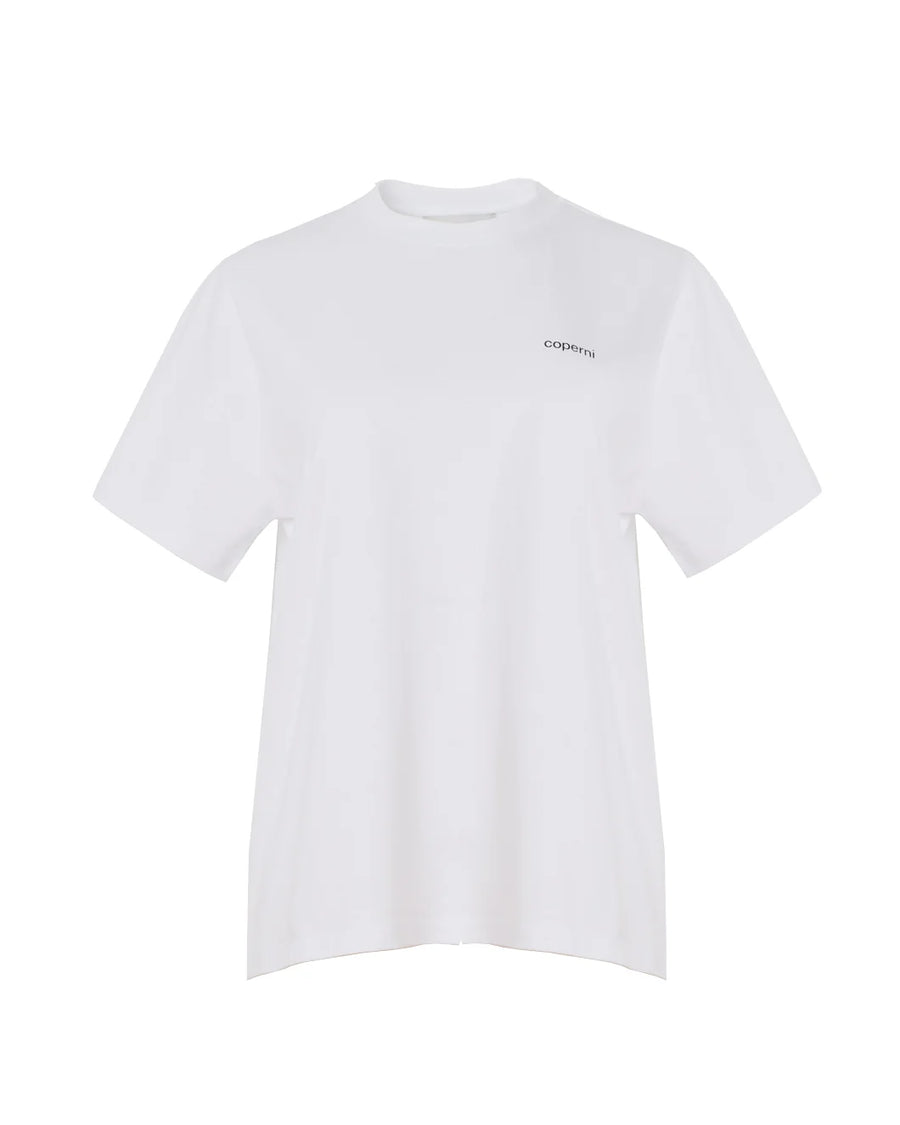 coperni Logo Boxy T-Shirt in Optic White