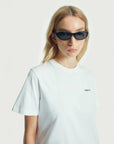 coperni logo boxy t shirt white on figure front detail