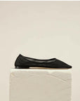 dear frances Balla Mesh ballet flat black