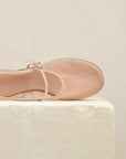 dear frances Balla Mesh Strap ballet flat nude top