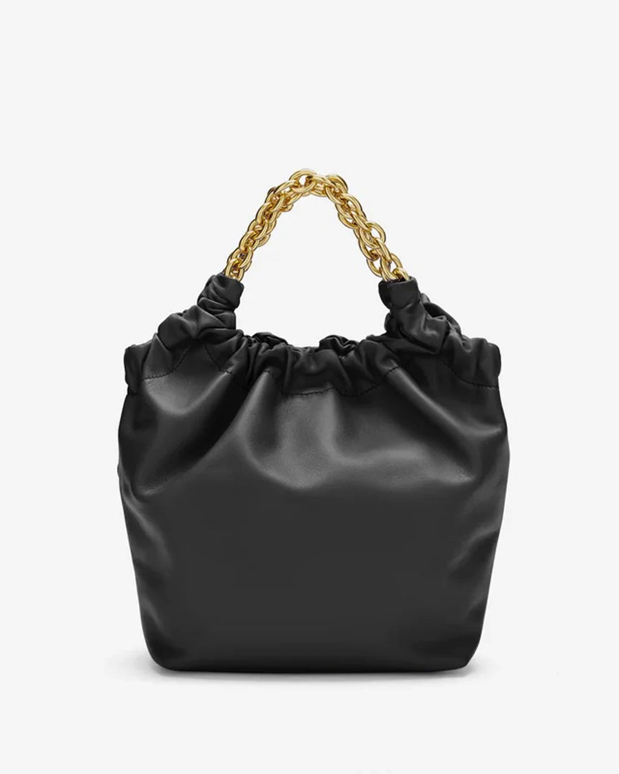 demellier Small Miami Smooth Leather Black bag