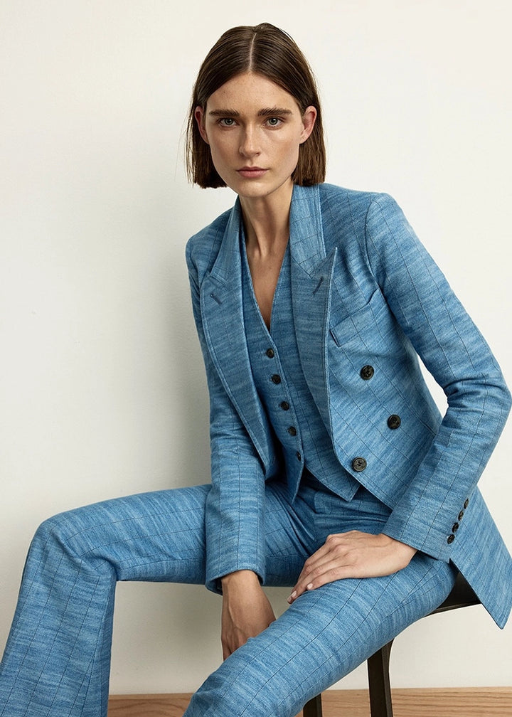 smythe denim suit