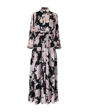 derek lam 10 crosby jolie midi dress OYSTER PINK/BOURDELAISE 