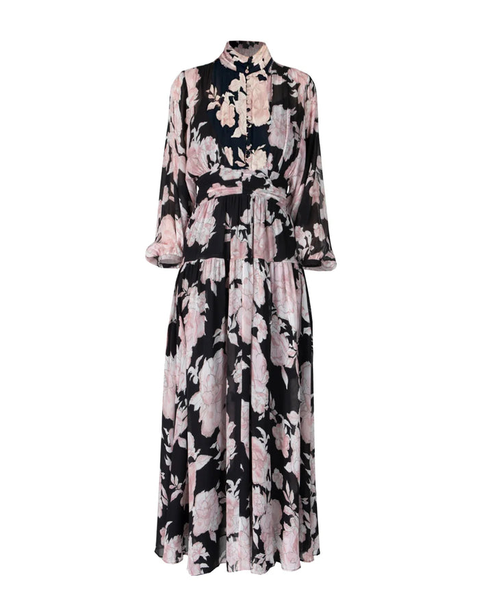 derek lam 10 crosby jolie midi dress OYSTER PINK/BOURDELAISE 