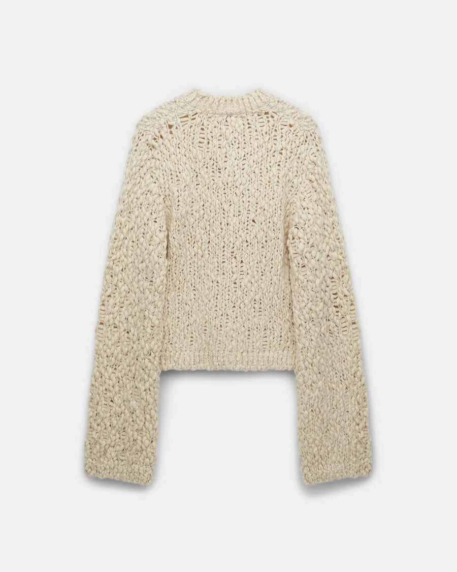 dorothee schumacher BOLD AMBITION cardigan fog beige back