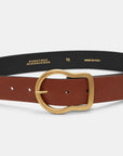 dorothee schumacher cph bold statements belt true cognac brown