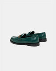 dorothee schumacher Signature Shine Loafer pine green back