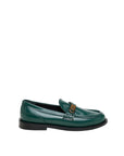 dorothee schumacher Signature Shine Loafer pine green side