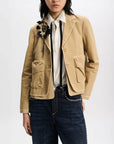 dorothee schumacher perfect match jacket medium beige on figure front