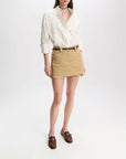 dorothee schumacher perfect match skort medium beige on figure front