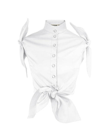 edeline lee Venus Tie Shirt white
