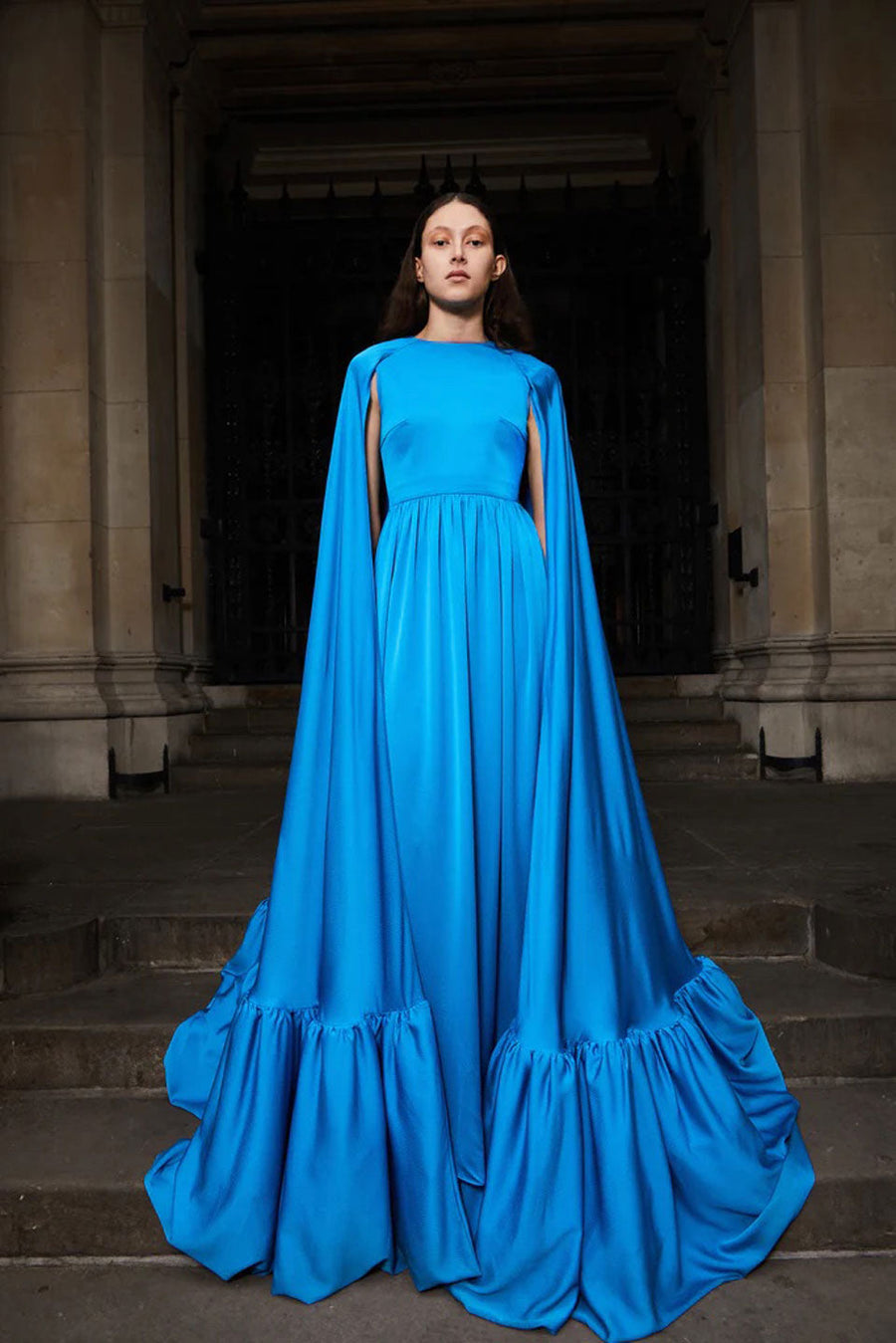 edeline lee mercury gown blue