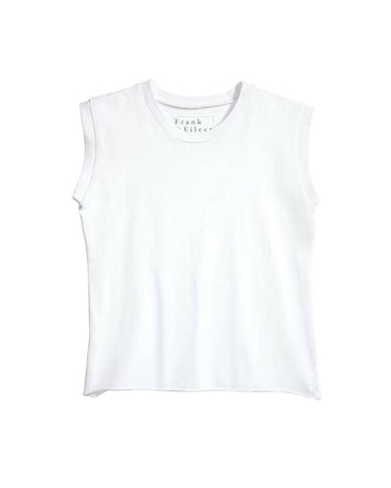 frank and eileen vintage white muscle tank