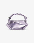 ganni Bou Bag Mini Metallic Pink Lavender