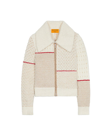 Guest in Residence Cloud frankie jacket cream isolated