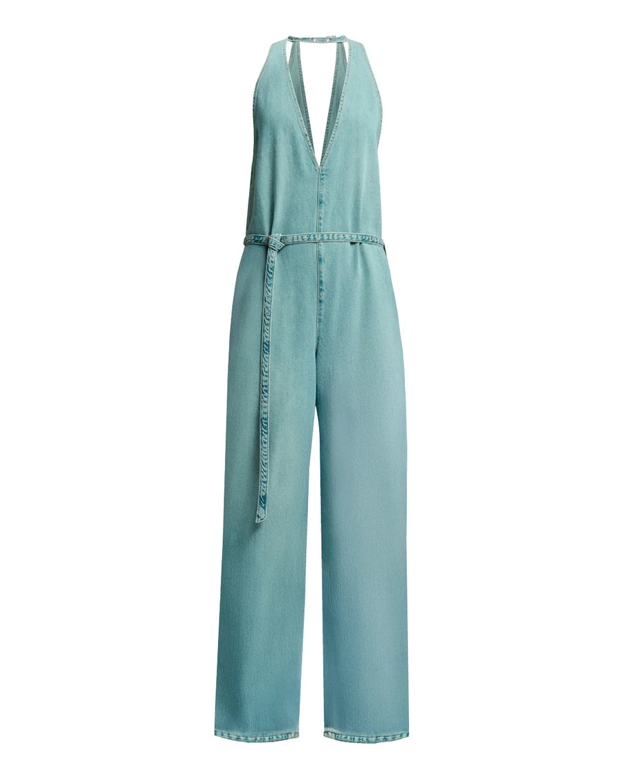 haikure dakota jumpsuit emerald blue