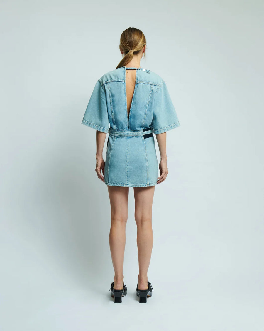 haikure emy dress paradise wash back