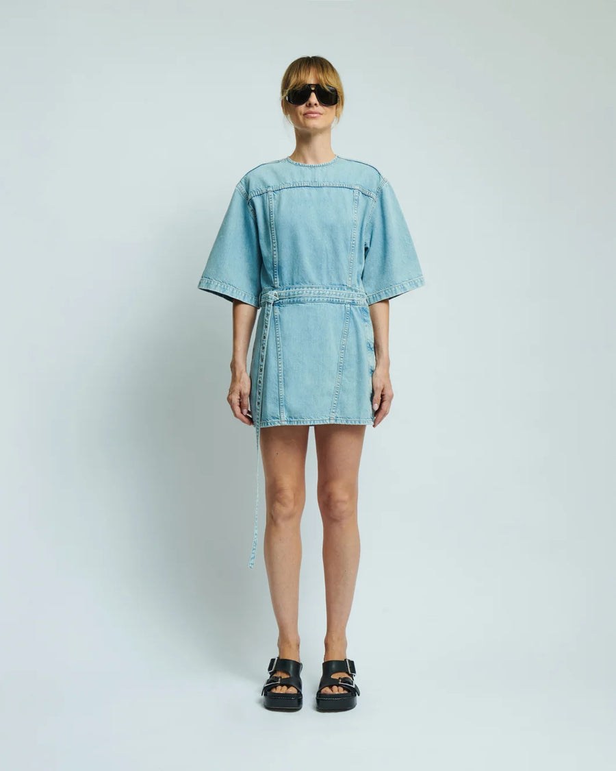 haikure emy dress paradise wash front