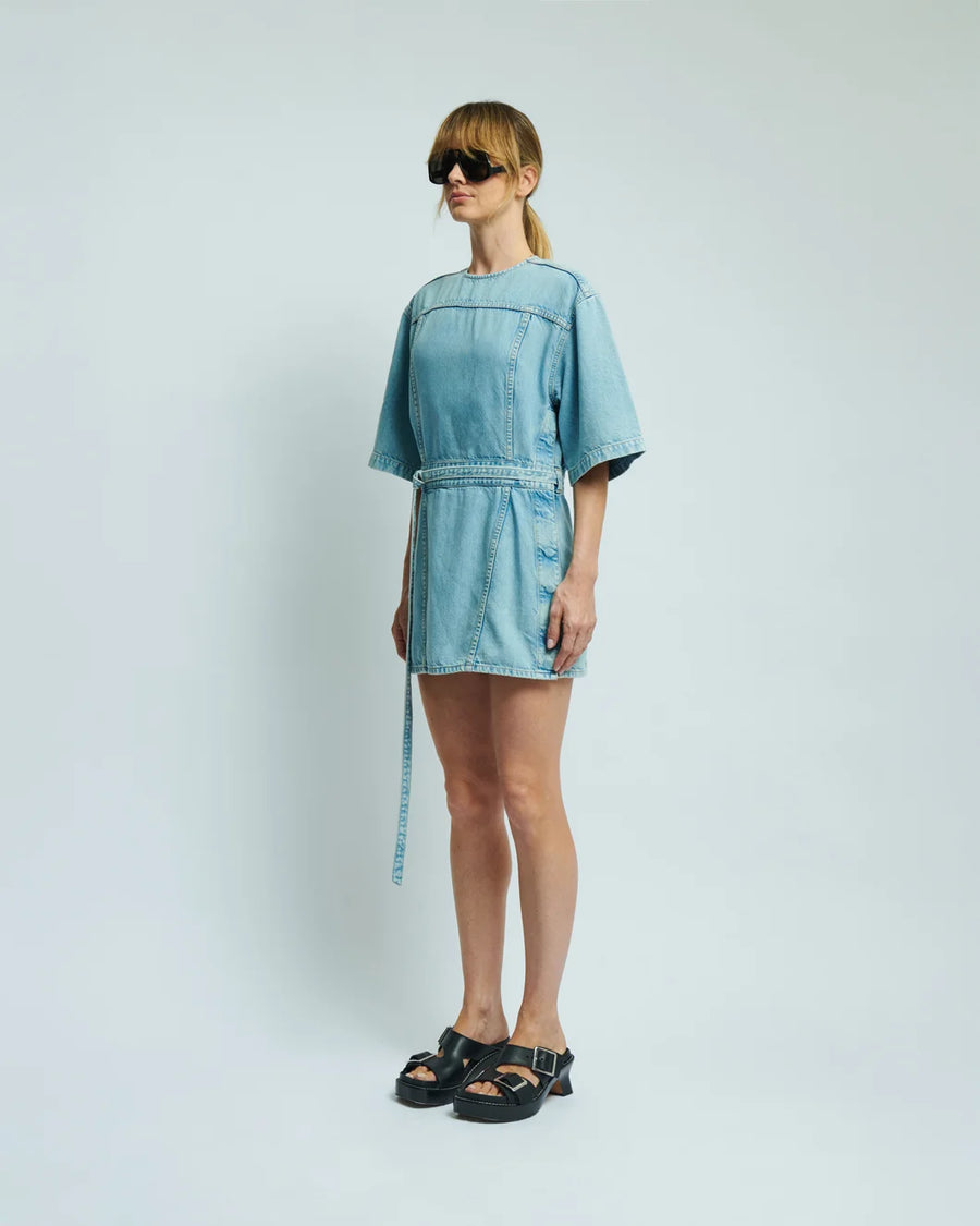haikure emy dress paradise wash side