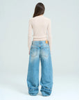 haikure hurley jean chill blue on figure back