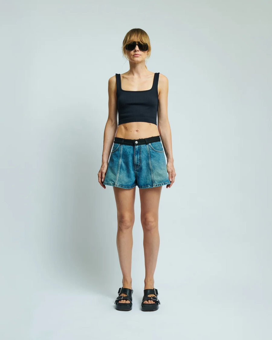haikure siry short lagoon wash front