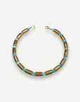 her new tribe Karat and Moonstone Sundry Necklace